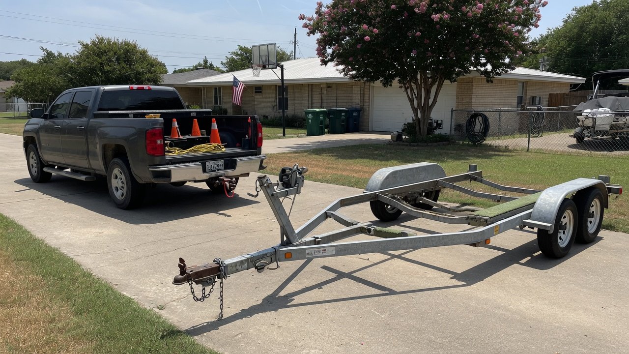 pickup-hitch-ready-driveway